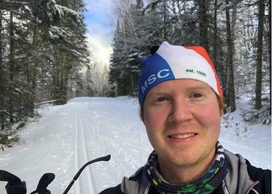 Skiing At Onion River Rd, Lusten MN